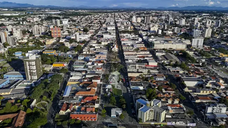 Vista aérea do Bom Jesus